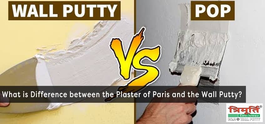 plaster of paris vs joint compound