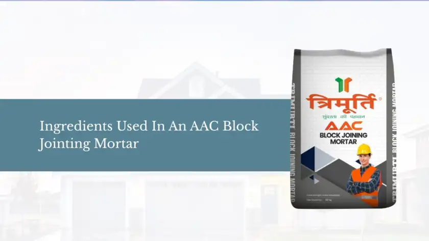AAC Block Jointing Mortar
