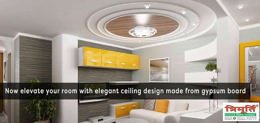 Trimurti products Now-elevate-your-room-with-elegant-ceiling-design-made-from-gypsum-board