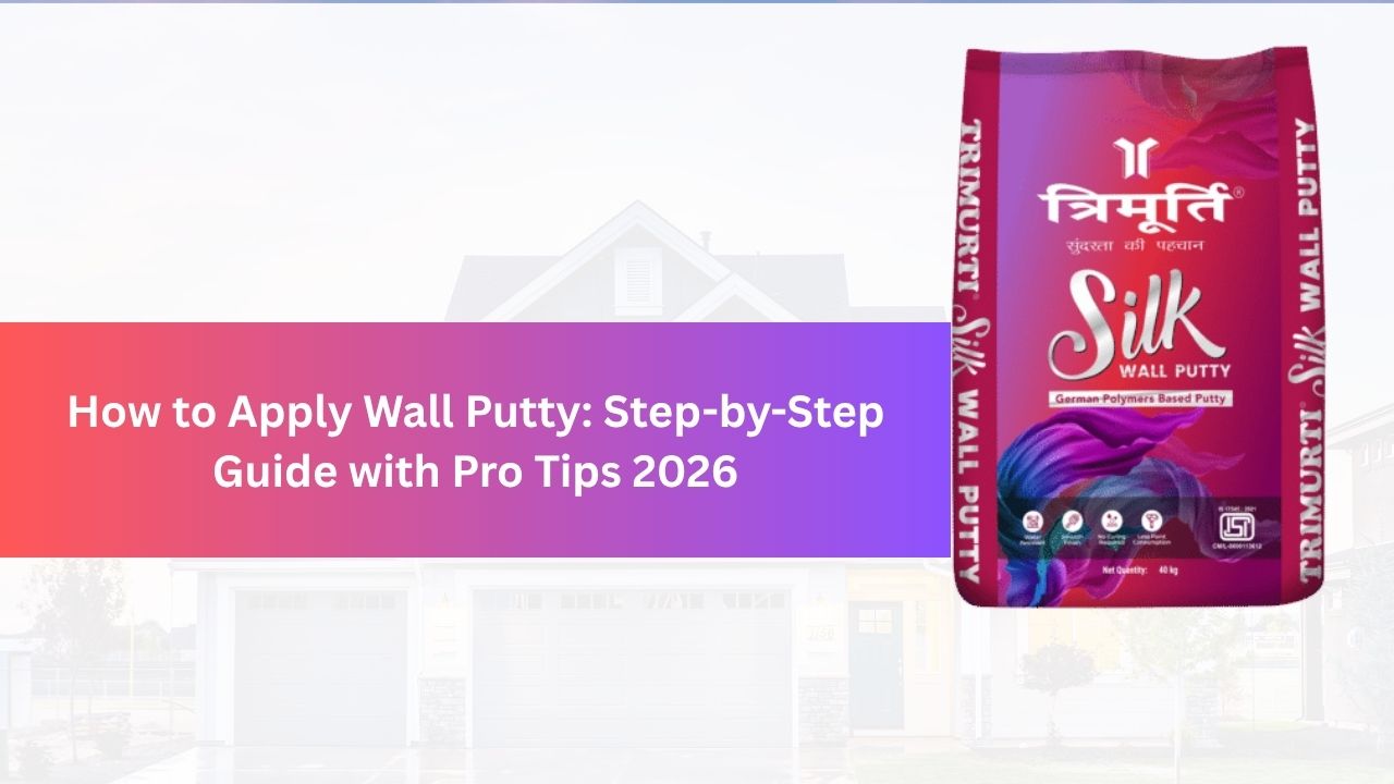 wall putty application