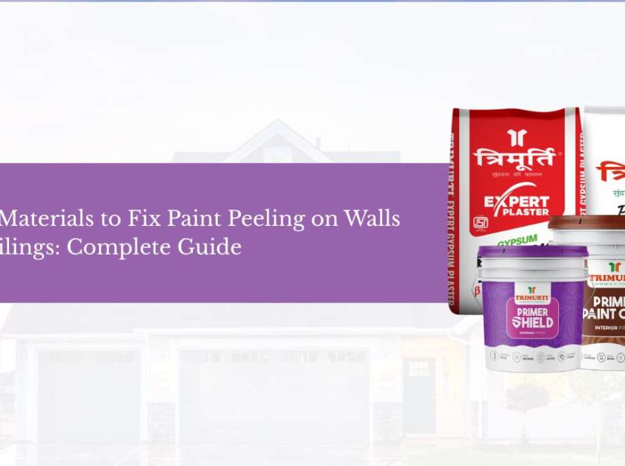 Best Materials to Fix Paint Peeling on Walls & Ceilings Complete Guide