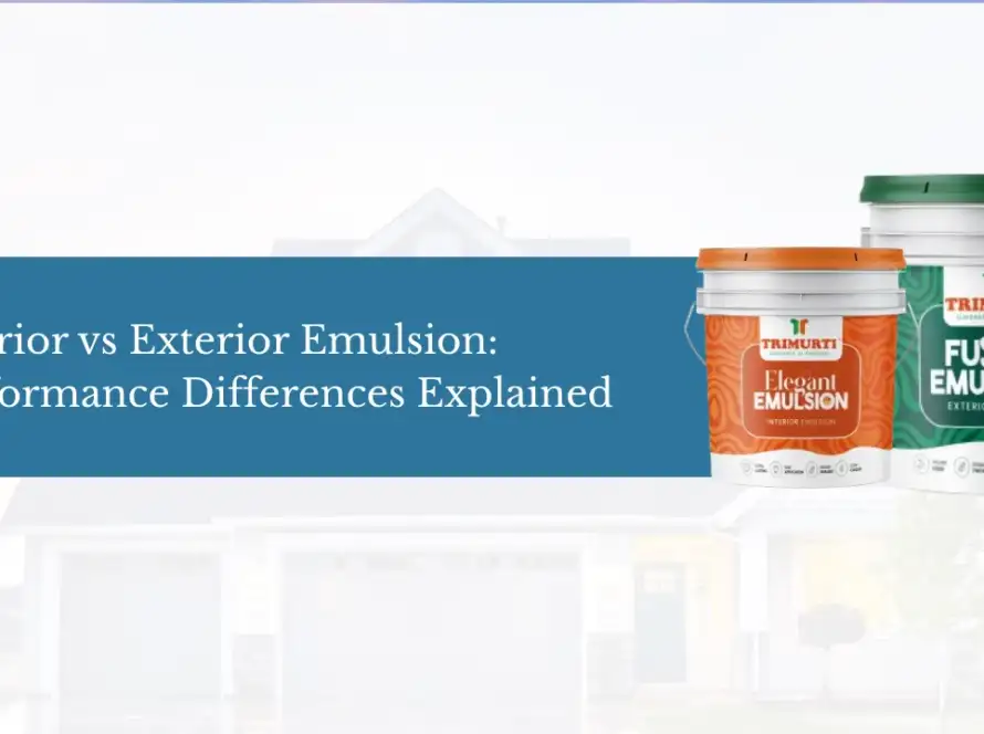 Interior vs Exterior Emulsion