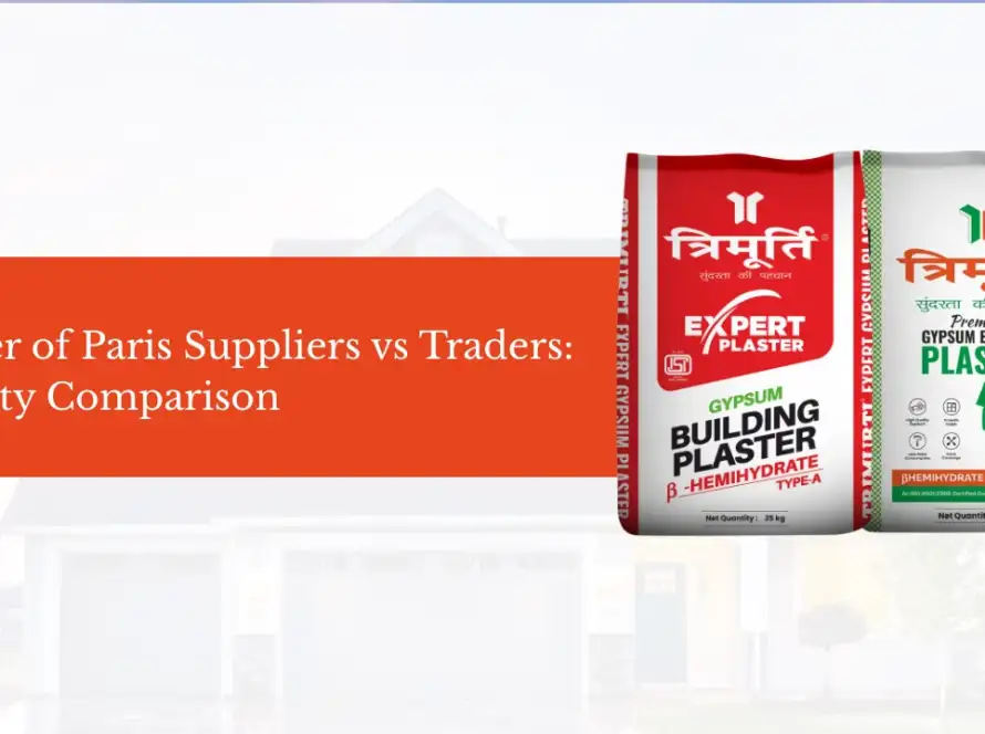 Plaster of Paris Suppliers vs Traders Quality Comparison