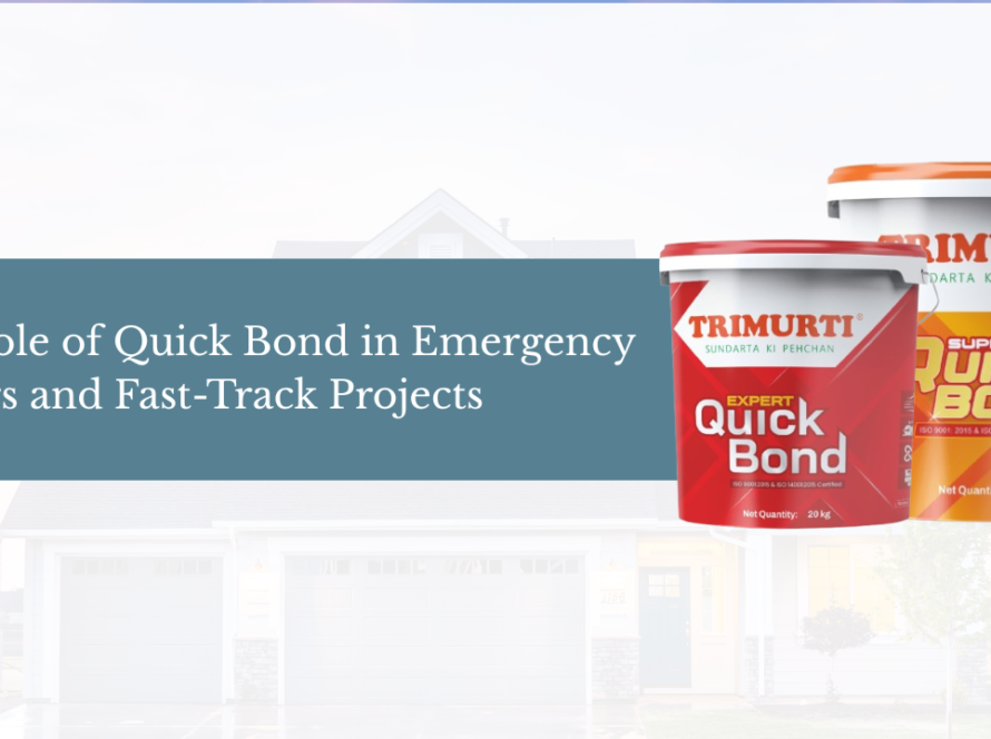 The Role of Quick Bond in Emergency Repairs and Fast-Track Projects
