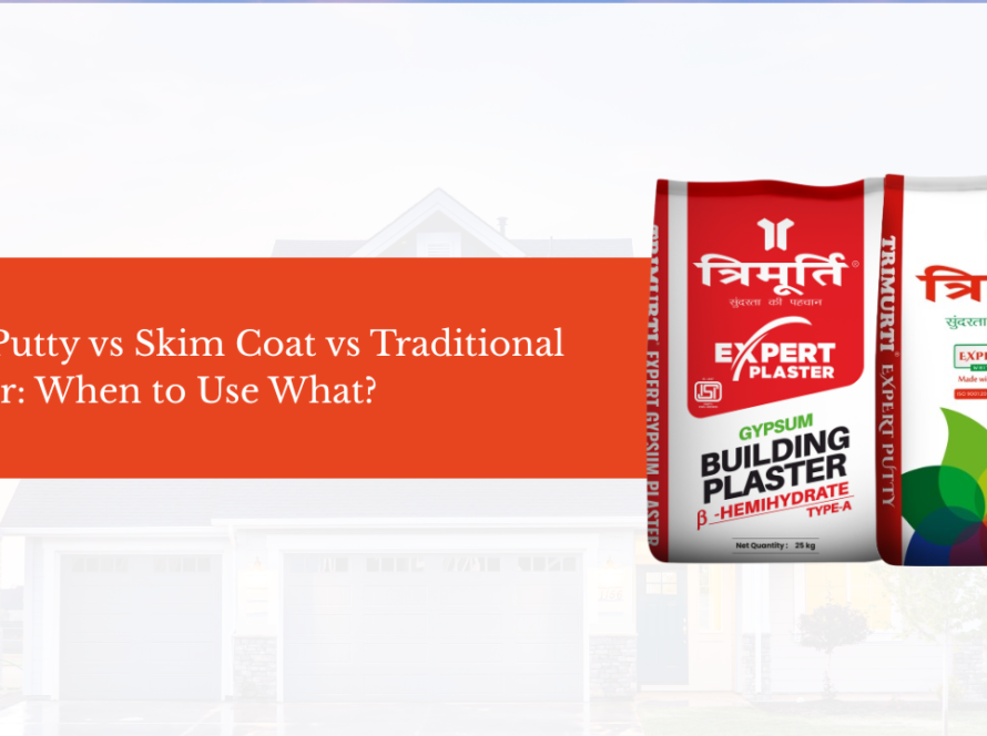 Wall Putty vs Skim Coat vs Traditional Plaster When to Use What