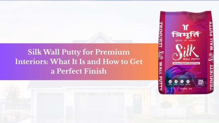 Silk wall putty