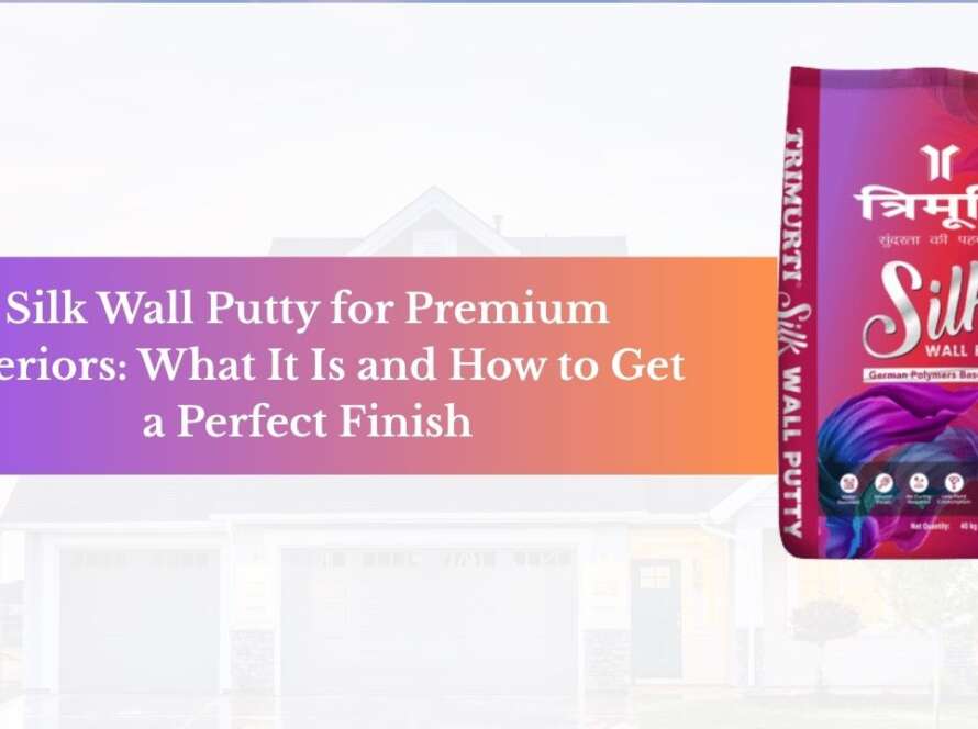 Silk wall putty