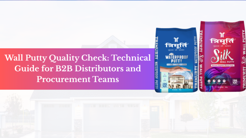 putty manufacturers in India