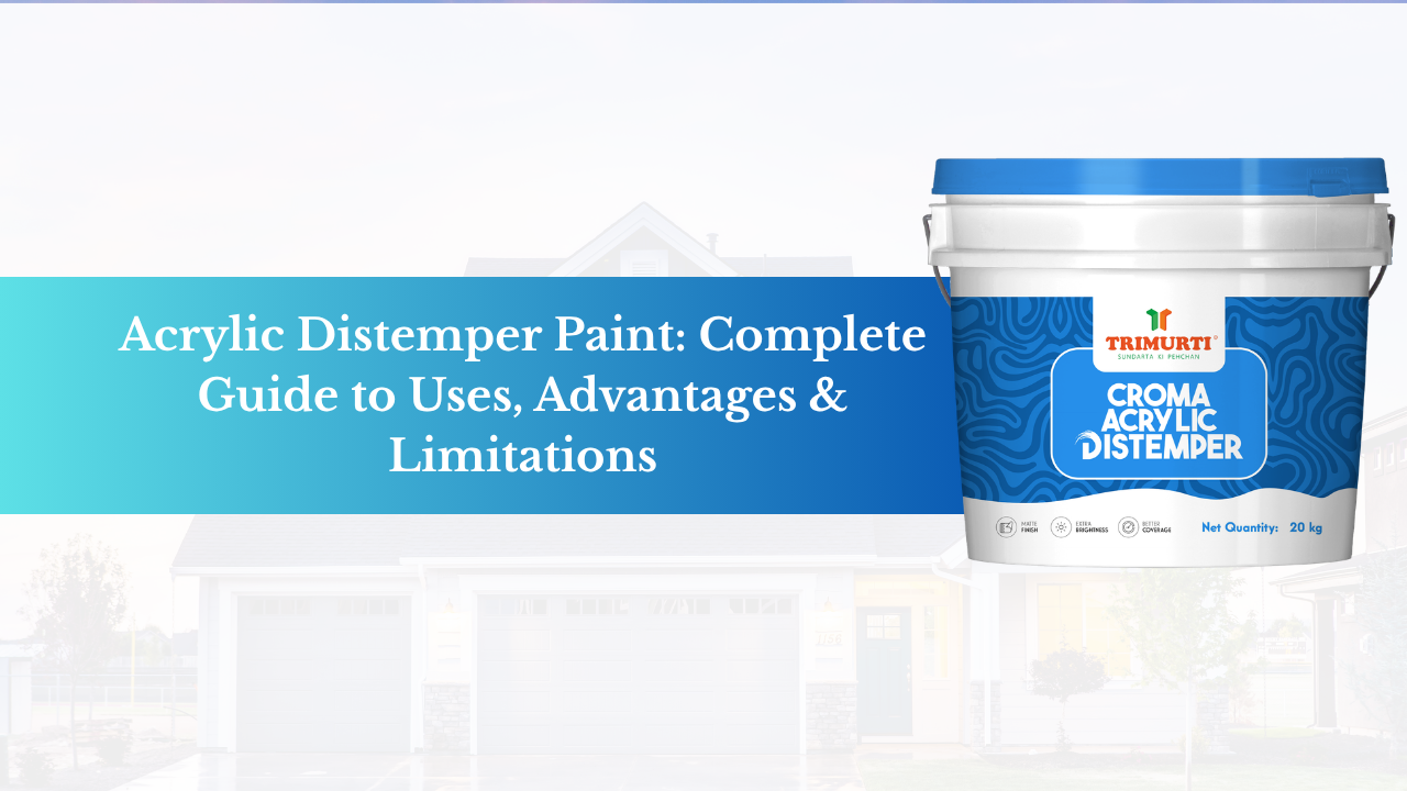 acrylic distemper paint