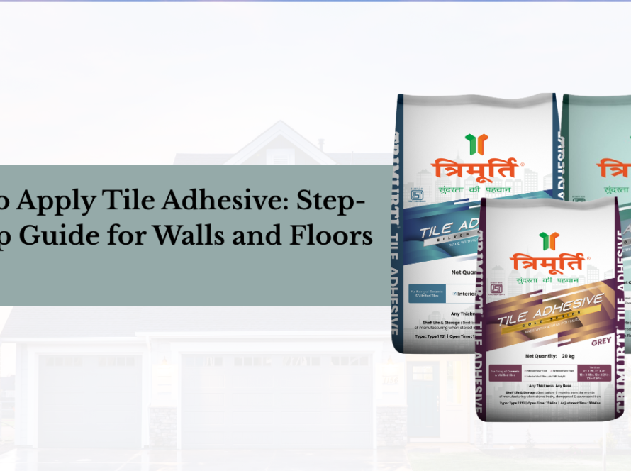 tile adhesive manufacturers in India